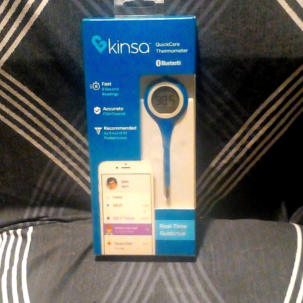 KINSA Quick Care Bluetooth Thermometer